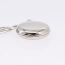 HERMES Perfume Bottle Charm Metal Silver Auth 203319-7