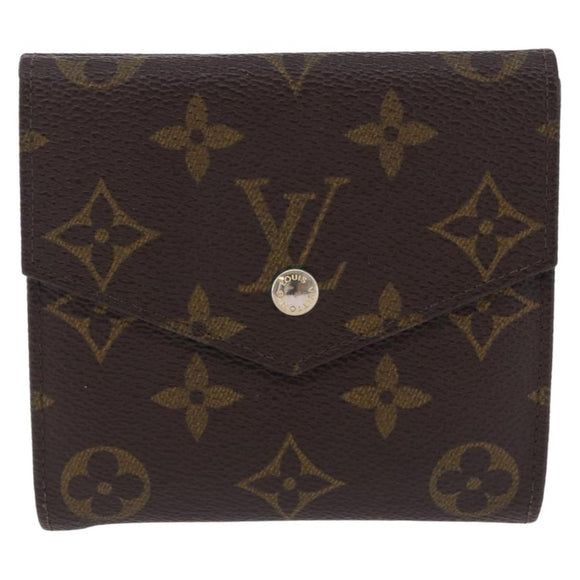 LOUIS VUITTON Porte Monnaie Bier Cartes Crdit Wallet M61660 LV Auth 203327
