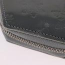 LOUIS VUITTON Vernis Porte Monnaie Flocon Coin Purse Gray M58218 LV Auth 203328M-6
