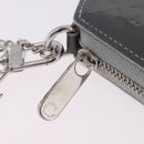 LOUIS VUITTON Vernis Porte Monnaie Flocon Coin Purse Gray M58218 LV Auth 203328M-18