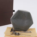 LOUIS VUITTON Vernis Porte Monnaie Flocon Coin Purse Gray M58218 LV Auth 203328M-12