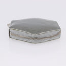 LOUIS VUITTON Vernis Porte Monnaie Flocon Coin Purse Gray M58218 LV Auth 203328M-3