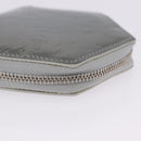LOUIS VUITTON Vernis Porte Monnaie Flocon Coin Purse Gray M58218 LV Auth 203328M-8