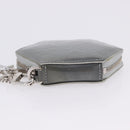 LOUIS VUITTON Vernis Porte Monnaie Flocon Coin Purse Gray M58218 LV Auth 203328M-5
