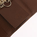 GUCCI GG Canvas Key Case Beige Gold 127048 Auth 203330V-9