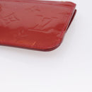 LOUIS VUITTON Vernis Pochette Cle NM Coin Purse M91737 LV Auth 203340A-16