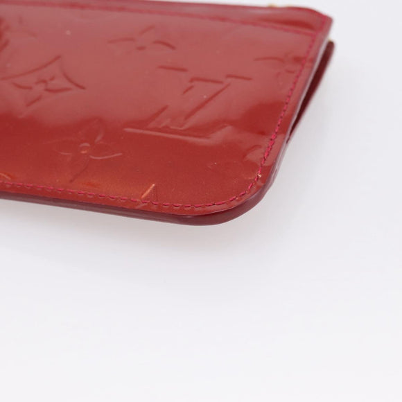 LOUIS VUITTON Vernis Pochette Cle NM Coin Purse M91737 LV Auth 203340A