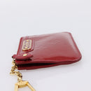 LOUIS VUITTON Vernis Pochette Cle NM Coin Purse M91737 LV Auth 203340A-3