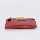 LOUIS VUITTON Vernis Pochette Cle NM Coin Purse M91737 LV Auth 203340A-7