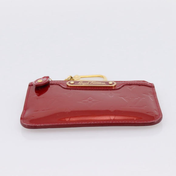 LOUIS VUITTON Vernis Pochette Cle NM Coin Purse M91737 LV Auth 203340A