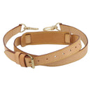 LOUIS VUITTON Adjustable Shoulder Strap Leather 39.8""-47.2"" Beige Auth 203349-3