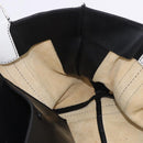 Chloe Alison Tote Bag Leather Ivory Black Auth 203353-26