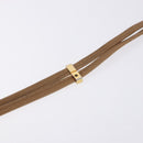 GUCCI Micro GG Canvas Shoulder Bag Beige Gold Tone 001 261 1055 Auth 203357-11