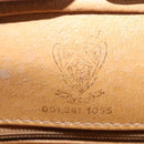 GUCCI Micro GG Canvas Shoulder Bag Beige Gold Tone 001 261 1055 Auth 203357-22