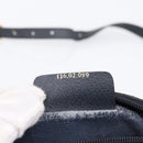 GUCCI GG Supreme Sherry Line Shoulder Bag PVC Navy Gold 116 02 089 Auth 203358-21