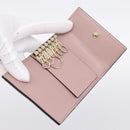 GUCCI GuccissimaGG Key Case Leather Pink Gold Tone 388682 Auth 203365A-8
