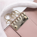 GUCCI GuccissimaGG Key Case Leather Pink Gold Tone 388682 Auth 203365A-18