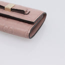 GUCCI GuccissimaGG Key Case Leather Pink Gold Tone 388682 Auth 203365A-7