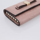 GUCCI GuccissimaGG Key Case Leather Pink Gold Tone 388682 Auth 203365A-14