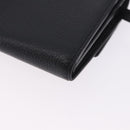 Vivienne Westwood Long Wallet Leather Black Gold Tone Auth 203366A-11