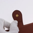 GUCCI Web Sherry Line Bifold Wallet Leather Brown 035 184 1647 Auth 203367A-8