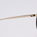 PRADA Sunglasses Metal Brown Gold Tone Auth 203370-10