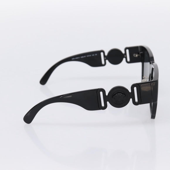 VERSACE Sunglasses Plastic Black Auth 203371M