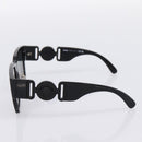 VERSACE Sunglasses Plastic Black Auth 203371M-4