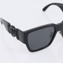 VERSACE Sunglasses Plastic Black Auth 203371M-8