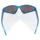 BALENCIAGA Sunglasses Plastic Blue Silver Auth 203373M-3