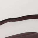 CARTIER Must Line Shoulder Bag Leather 3 Set Bordeaux Gold Auth 203375-18