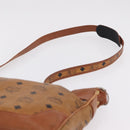 MCM Vicetos Logogram Clutch Bag PVC Leather 4 Set White Beige Auth 203376-17