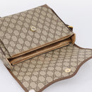 GUCCI GG Supreme Web Sherry Line Shoulder Bag PVC Beige 001 116 0844 Auth 203377-14