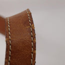 CELINE Macadam Canvas Shoulder Bag PVC Leather 3 Set Brown Beige Auth 203379-7