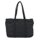 PRADA Hand Bag Nylon 6 Set Khaki Black Light blue Auth 203380-2