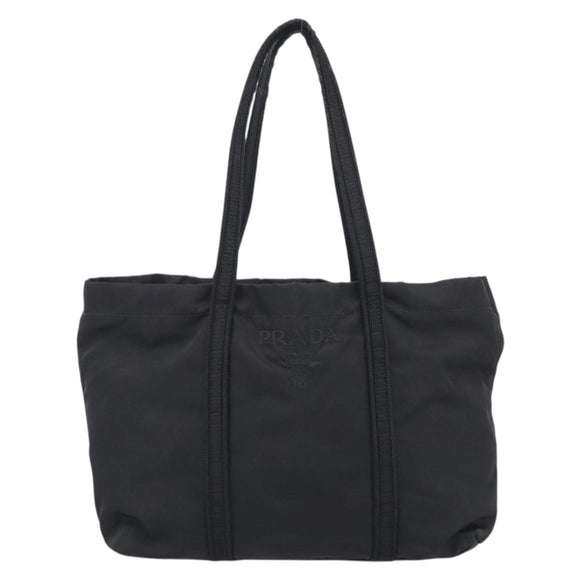 PRADA Hand Bag Nylon 6 Set Khaki Black Light blue Auth 203380