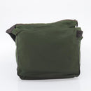 PRADA Hand Bag Nylon 6 Set Khaki Black Light blue Auth 203380-22