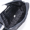 PRADA Hand Bag Nylon 6 Set Khaki Black Light blue Auth 203380-32