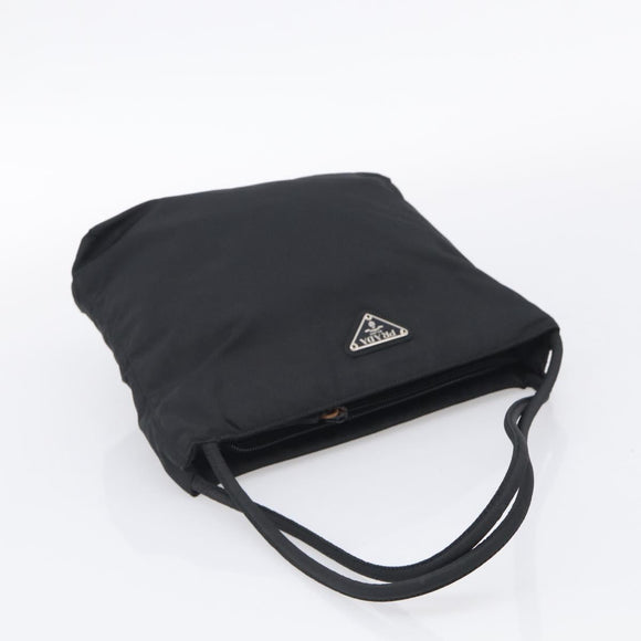 PRADA Hand Bag Nylon 6 Set Khaki Black Light blue Auth 203380