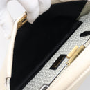 FENDI Zucchino Canvas Zucca Canvas Bag PVC Coated Canvas 3 Set Auth 203381-10