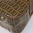 FENDI Zucchino Canvas Zucca Canvas Bag PVC Coated Canvas 3 Set Auth 203381-17
