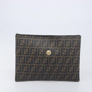 FENDI Zucchino Canvas Zucca Canvas Bag PVC Coated Canvas 3 Set Auth 203381-19