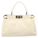 FENDI Zucchino Canvas Zucca Canvas Bag PVC Coated Canvas 3 Set Auth 203381-2