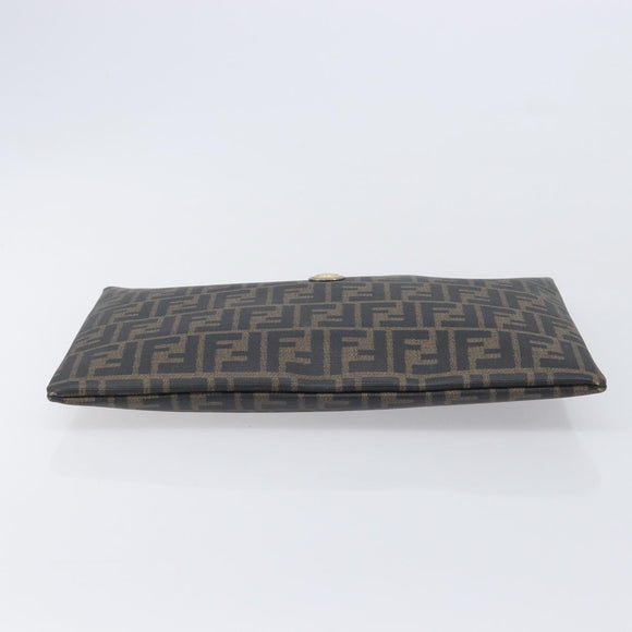 FENDI Zucchino Canvas Zucca Canvas Bag PVC Coated Canvas 3 Set Auth 203381