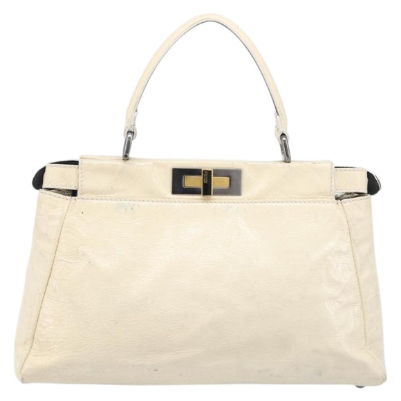 FENDI Zucchino Canvas Zucca Canvas Bag PVC Coated Canvas 3 Set Auth 203381