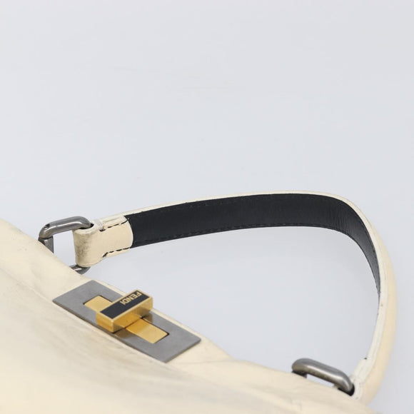 FENDI Zucchino Canvas Zucca Canvas Bag PVC Coated Canvas 3 Set Auth 203381