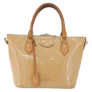 LOUIS VUITTON Vernis Montebello PM Hand Bag Dunne M90167 LV Auth 203391-2