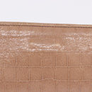 Miu Miu Clutch Bag Leather Beige Gold Auth 203407A-5