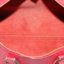 LOUIS VUITTON Epi Speedy 35 Hand Bag Castilian Red M42997 LV Auth 203411-11