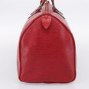 LOUIS VUITTON Epi Speedy 35 Hand Bag Castilian Red M42997 LV Auth 203411-3